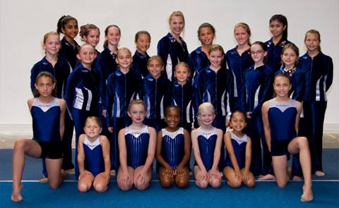 Tampa Bay Rhythmics 2009 Team Photo